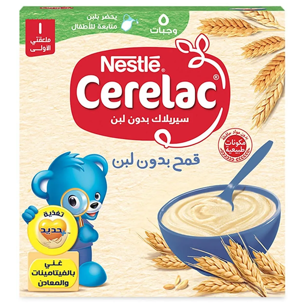 Cerelac Wheat Without Milk 6+ Months - 125 gm