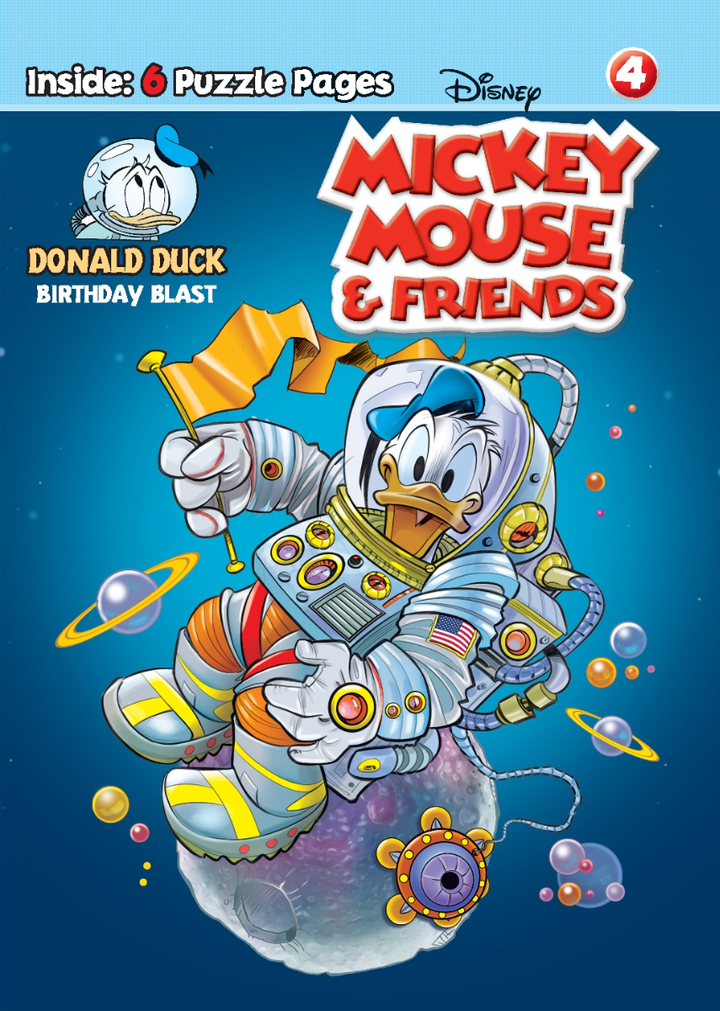 Disney No.4 Magazine| Mickey Mouse & Friends