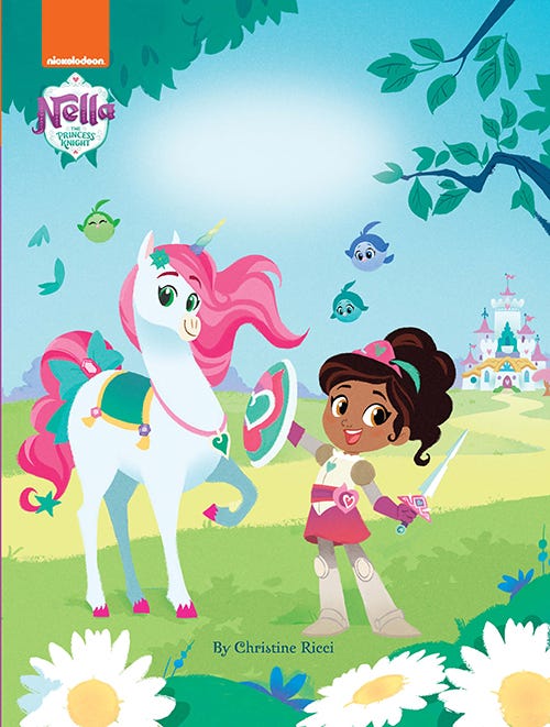 Nickelodeon Nella The Princess Coloring Book | Knightly Heart
