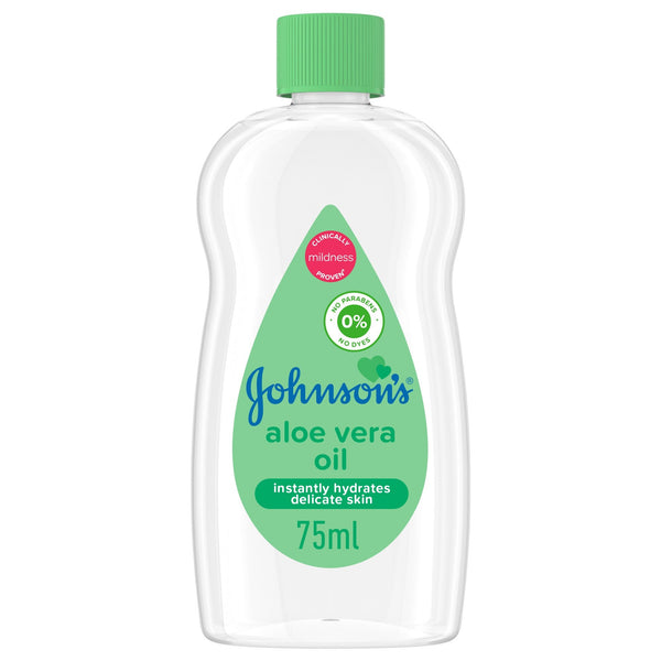 Johnson's Aloe Vera Baby Oil - 75 ml