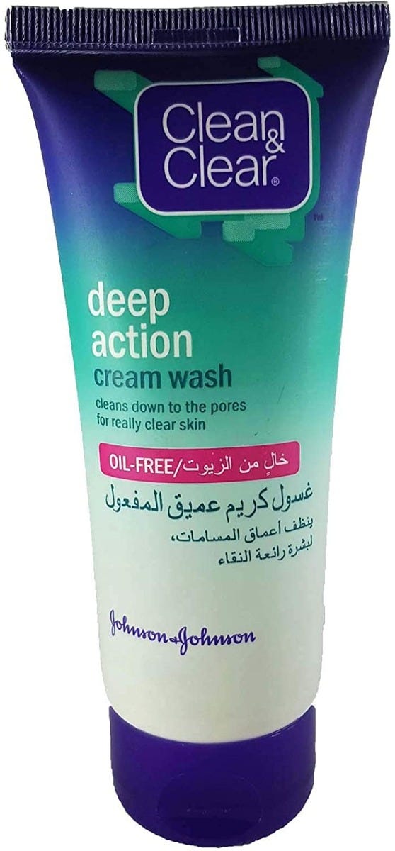 Clean and Clear Deep Action Cream Cleanser - 100 ml