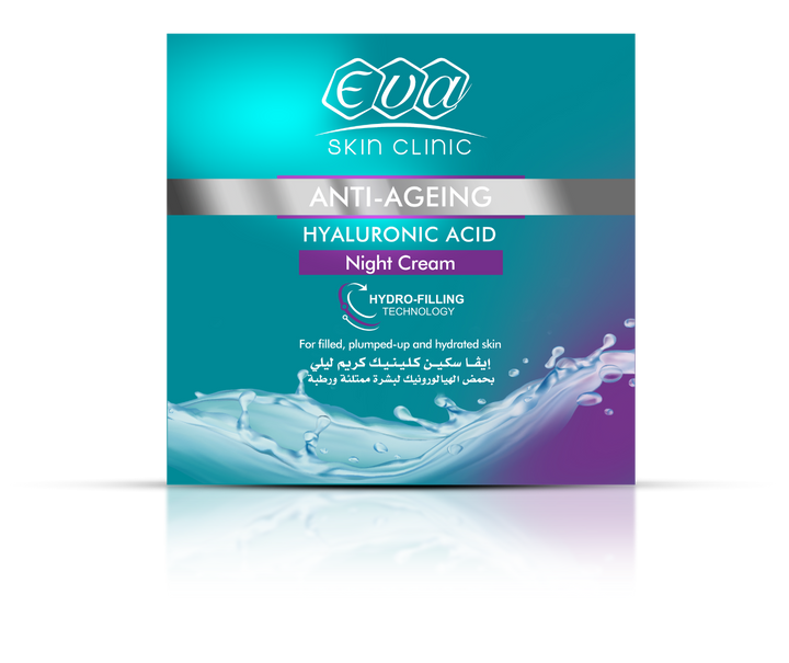 Eva Skin Clinic Hyaluronic Night Cream - 45 ml