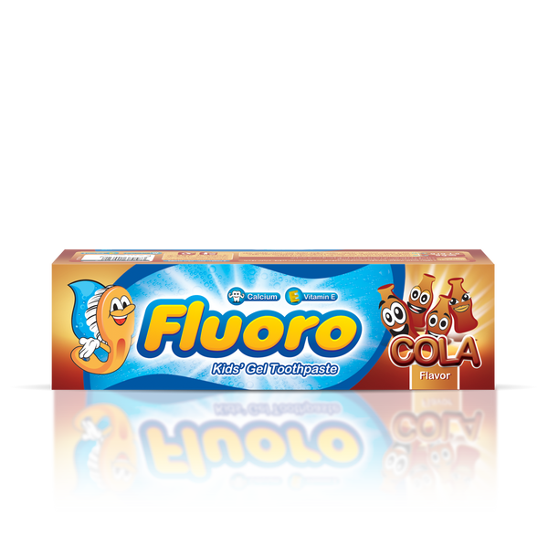 Eva Fluoro Kids Toothpaste with Cola Flavour - 50 gm