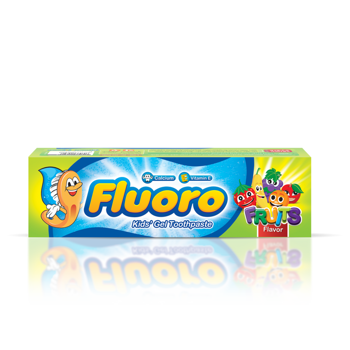Eva Fluoro Kids Toothpaste with Fruit Flavour - 50 gm
