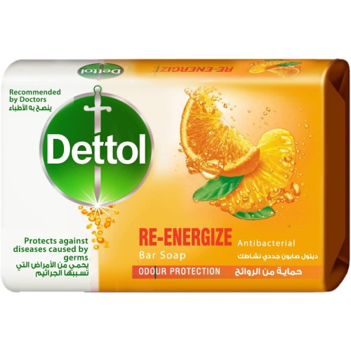 Dettol Anti-Bacterial Re-Energize Bar Soap 85G