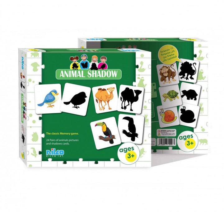 Nilco Learning Animals Shadow Puzzle