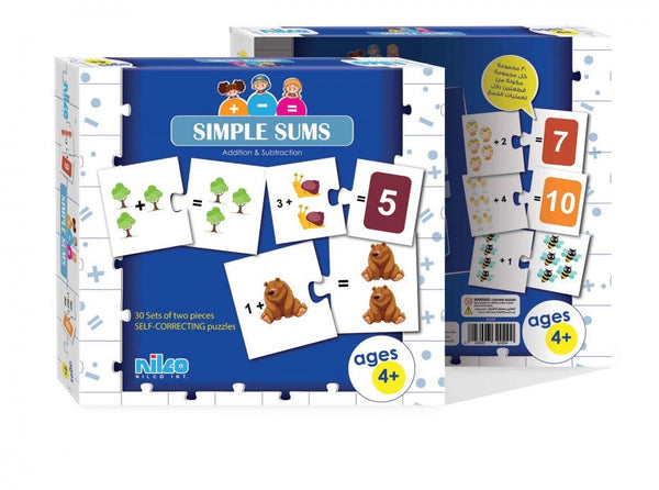 Nilco Learning Simple Sums Puzzle