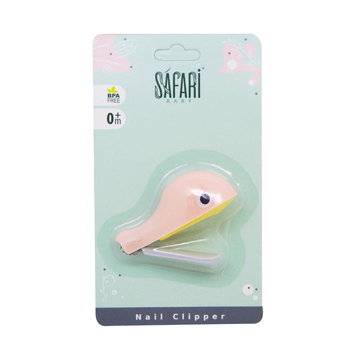 Safari Dolphin Baby Nail Clipper - Pink