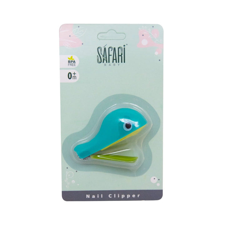 Safari Dolphin Baby Nail Clipper - Blue