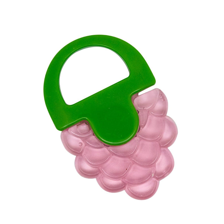 Safari Grapes Water Teether with Rattle - Green and Purple