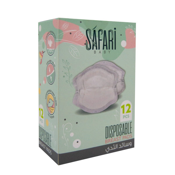 Safari Baby Disposable Breast Pads | 12 Pcs