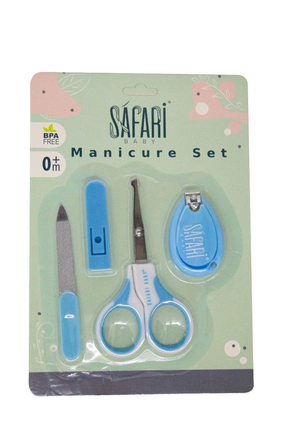 Safari Baby Nail Care Kit | 4 Pieces | Blue