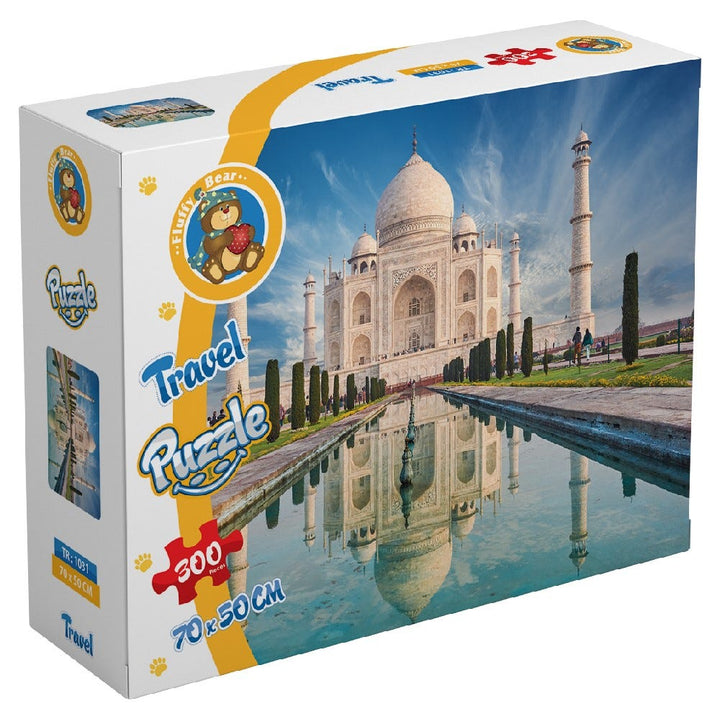 Fluffy Bear Taj Mahal Puzzle - 300 Pieces
