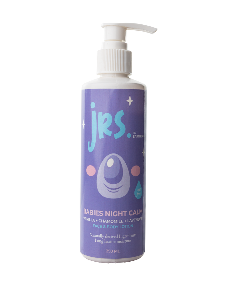 Juniors Babies Tear-Free Night Calm Face and Body Lotion - 250 ml