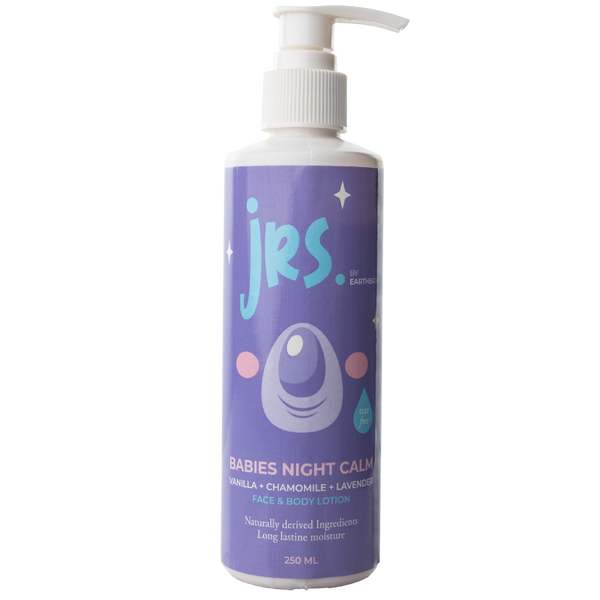 Juniors Babies Tear-Free Night Calm Face and Body Lotion - 250 ml