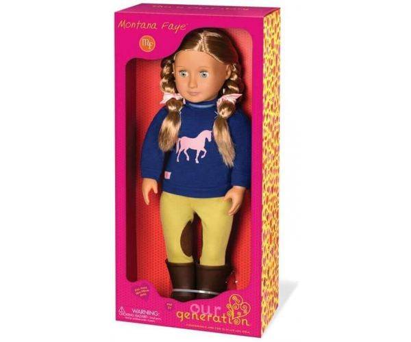 Our Generation Montana Faye Doll with Polo Riding Outfit