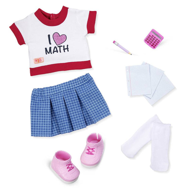 Our Generation Perfect Math Class Outfit with Calculator