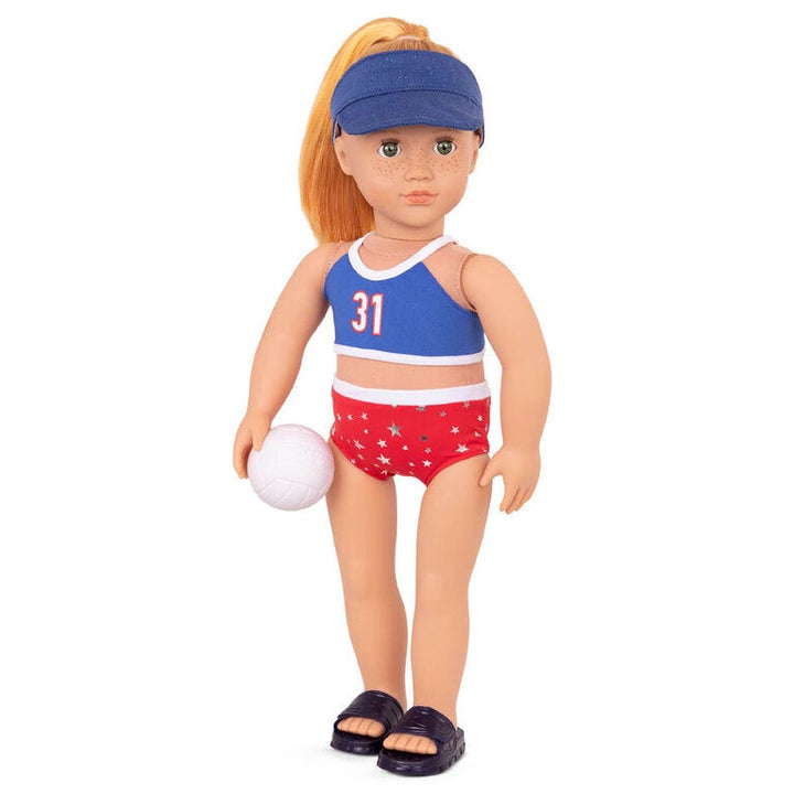 Our Generation Magnolia Beach Volleyball Champion Doll