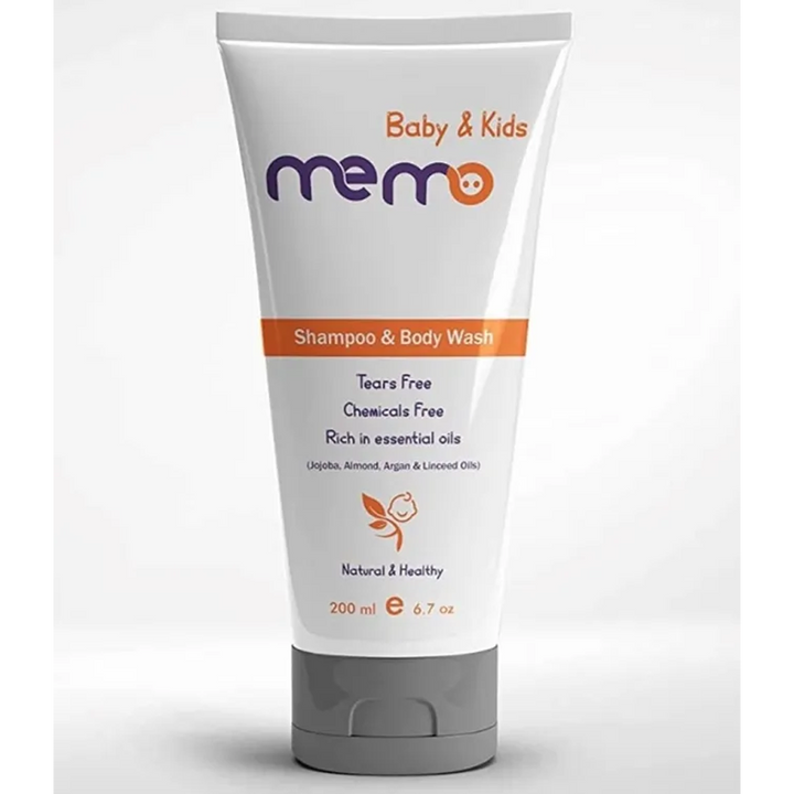 Memo Shampoo and Body Wash for Babies - 200 ml