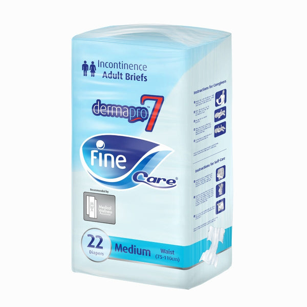 Fine Care Adult Diapers - Medium - 22 Diapers