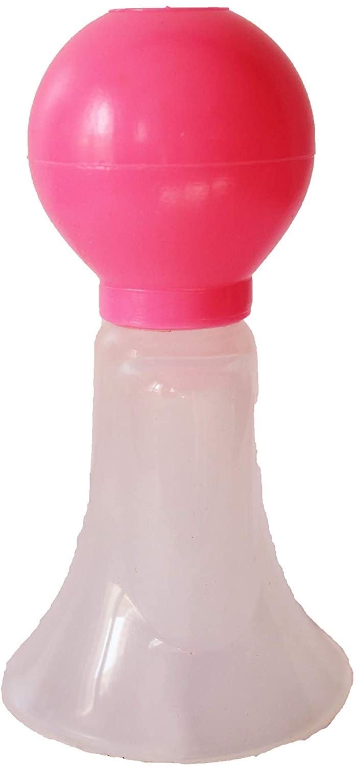 Bubbles Manual Breast Pump - Pink