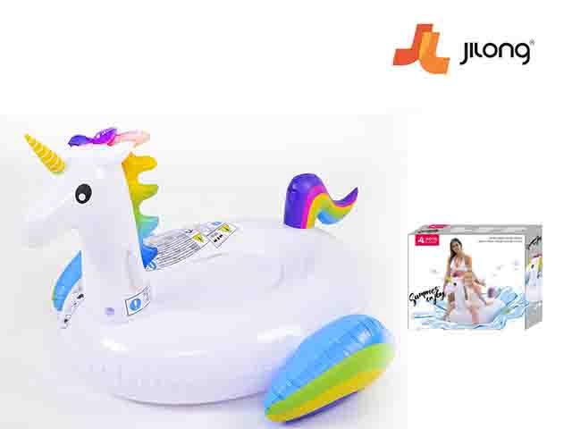 SunClub Unicorn Inflatable Float - White