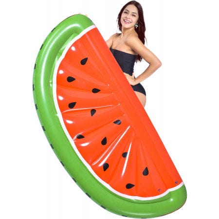 SunClub Watermelon Inflatable Mat