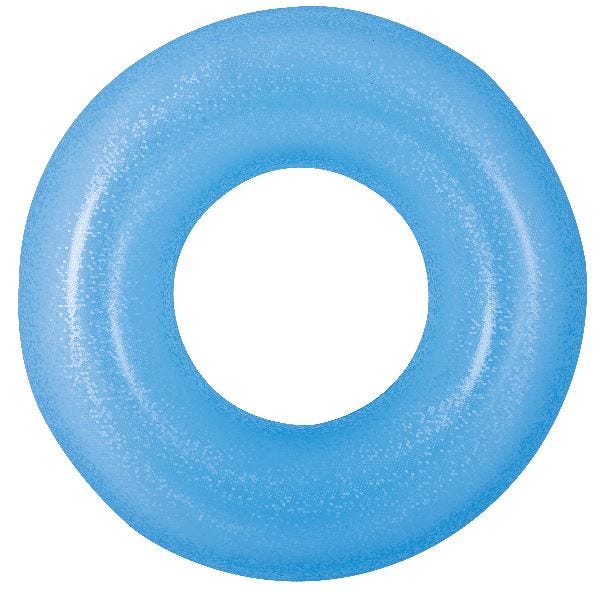SunClub Mosaic Swim Tube - Blue 90 cm