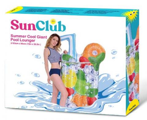 SunClub Jumbo Juice Inflatable Mat