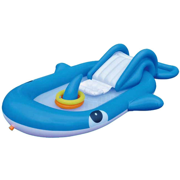 SunClub Whale Inflatable Play Pool - Blue