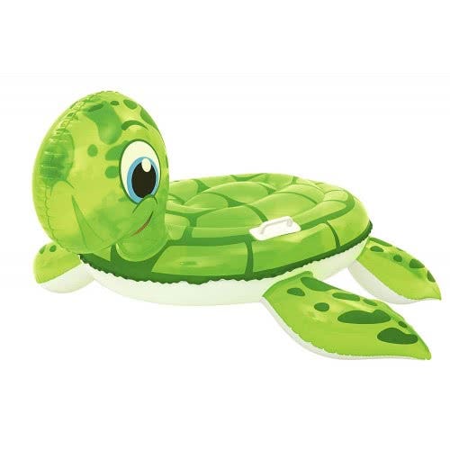 Bestway Turtle Rider Float for Kids - Green and White