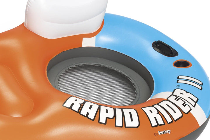 Bestway Rapid Rider II Double Ring Inflatable Swimming Ring | Multicolor