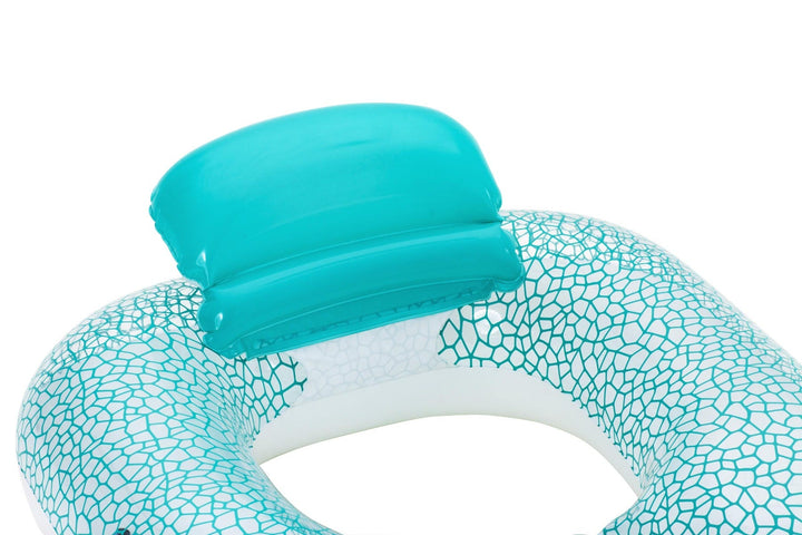 Bestway Pillow Ring with Support Seat for Kids - Blue