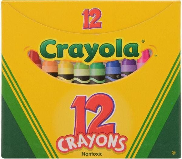Crayola Tuck Crayons Box - 12 Crayons