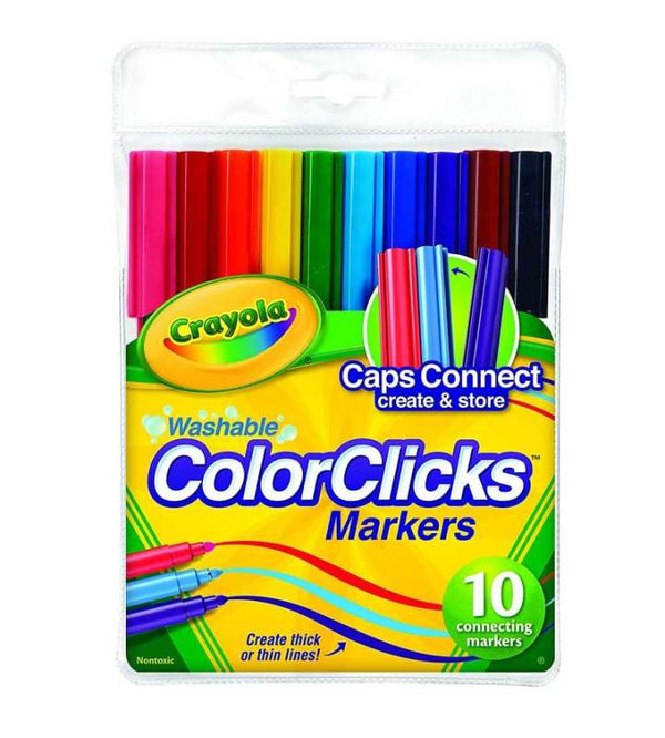 10 Color Click Markers