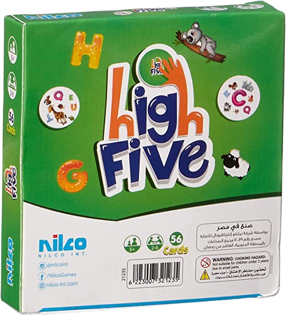 Nilco High Five Educational Travel Cards
