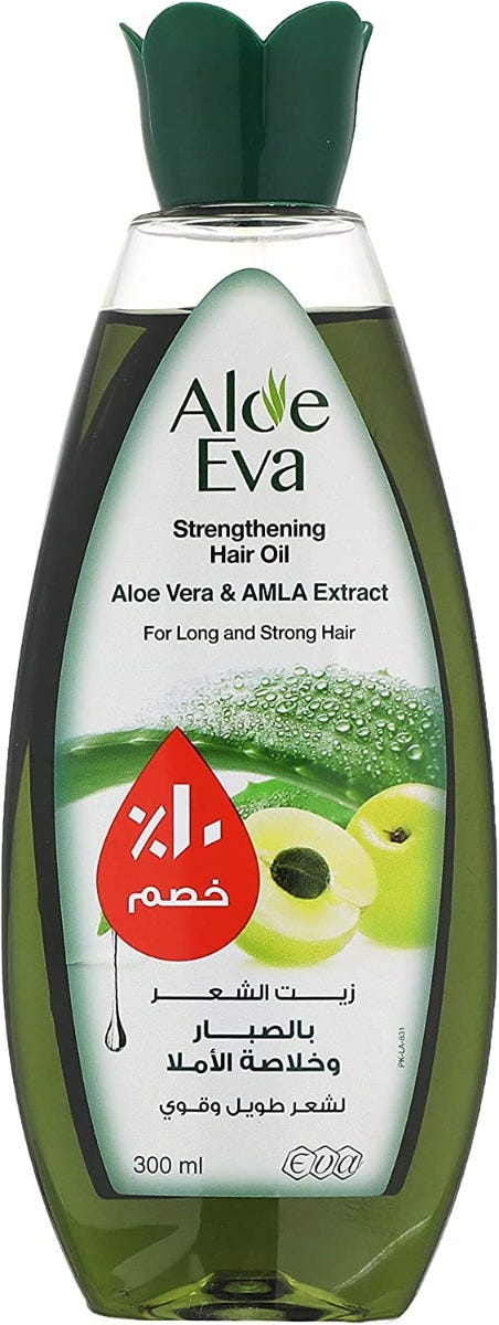 Aloe Eva Hair Oil with Aloe Vera and Amla with extra 10% | 300 ml