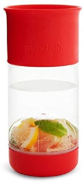 Munchkin Miracle 360 Fruit Infuser Sippy Cup 414 ml - Red