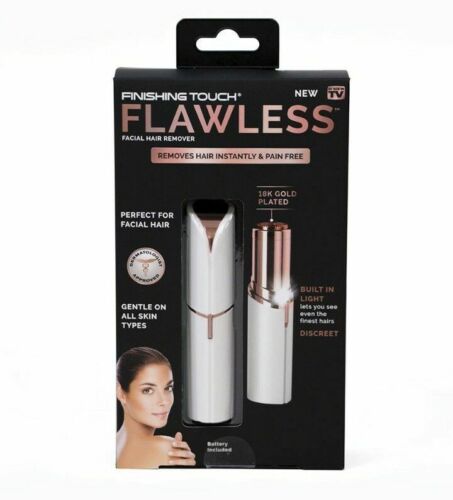 Finishing Touch Flawless Women'S Painless Hair Remover - White/Rose Gold