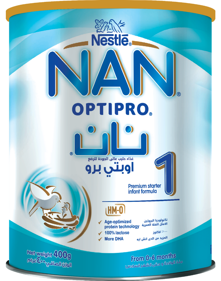 Nan Optipro Stage 1 Milk Formula - 400 gm