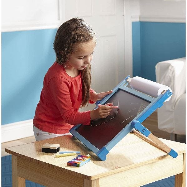 Melissa and Doug Deluxe Double - Sided Tabletop Easel