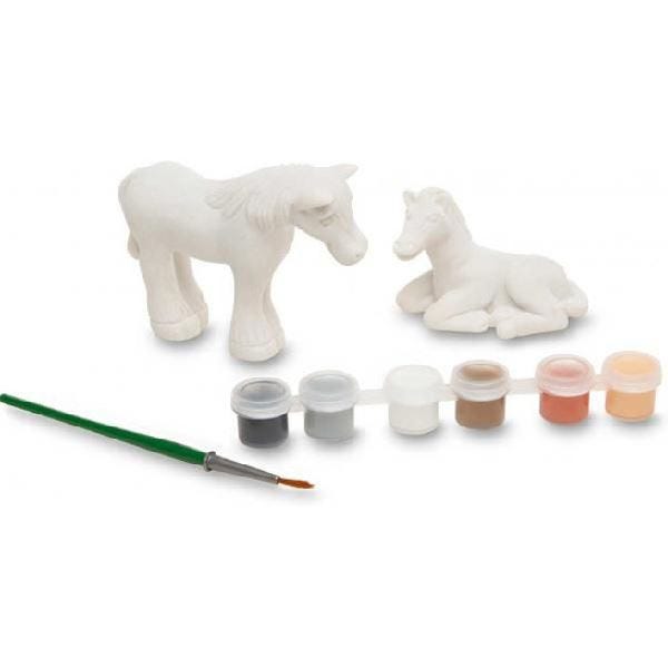 Melissa and Doug Created by Me! Horse Figurines Craft Kit