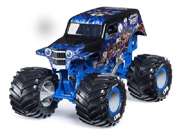 Monster Jam Official Monster Truck Die-Cast Vehicle - Scale 1:24