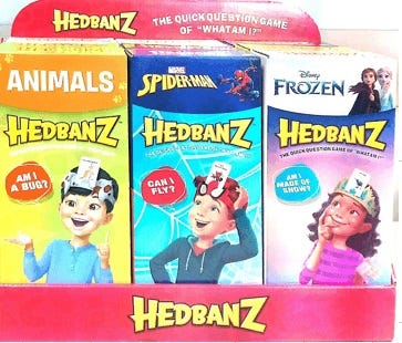 Hedbanz Picture Guessing Card Game