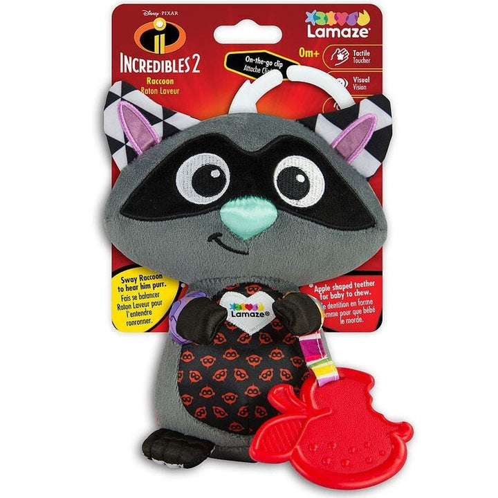 Lamaze Incredibles 2 Raccoon Soft Toy