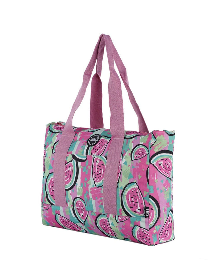 Cubs Watermelon Fiesta Women Double Faced Tote Bag