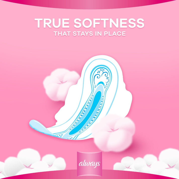 Always Night Cotton Soft Ultra Thin Extra Long Sanitary Pads - 14 Pads