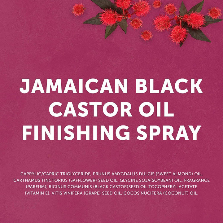 Cantu Black Castor Oil Finishing Spray - 118 ml
