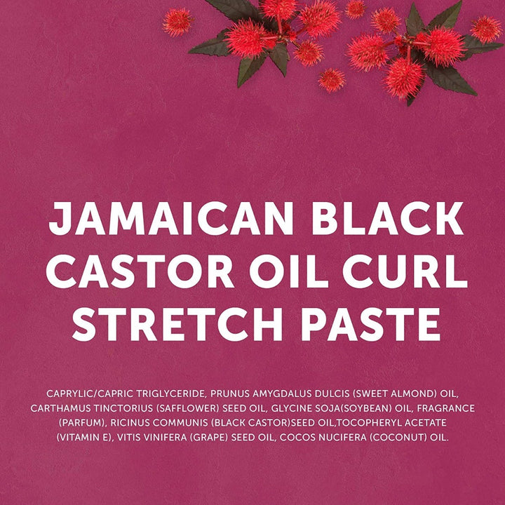 Cantu Black Castor Stretch Paste -170 gm