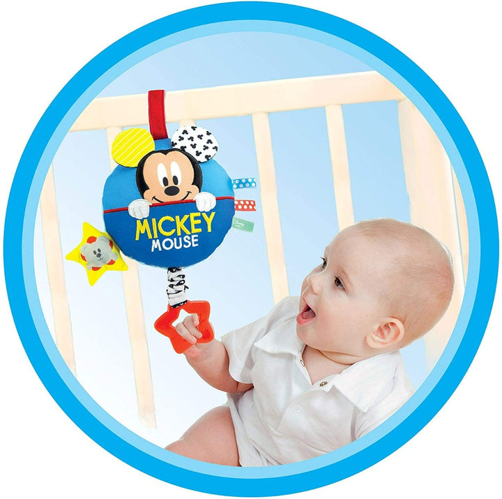 Clementoni Mickey Soft Musical Crib Toy